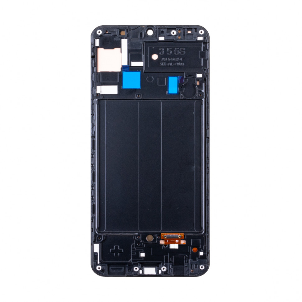 Дисплей с рамкой для Samsung A305F (A30) Черный OLED
