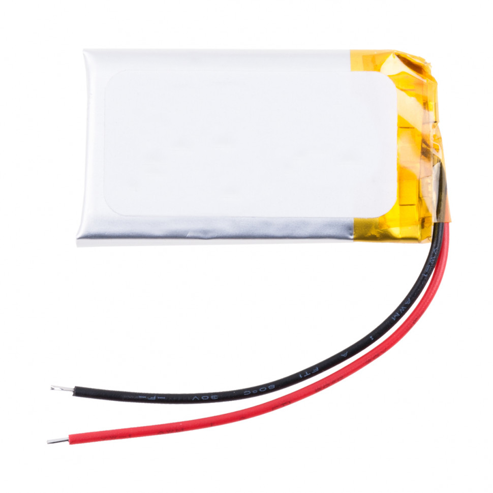 Аккумулятор универсальная 502035p 3,7v Li-Pol 400 mAh (5*20*35 mm)