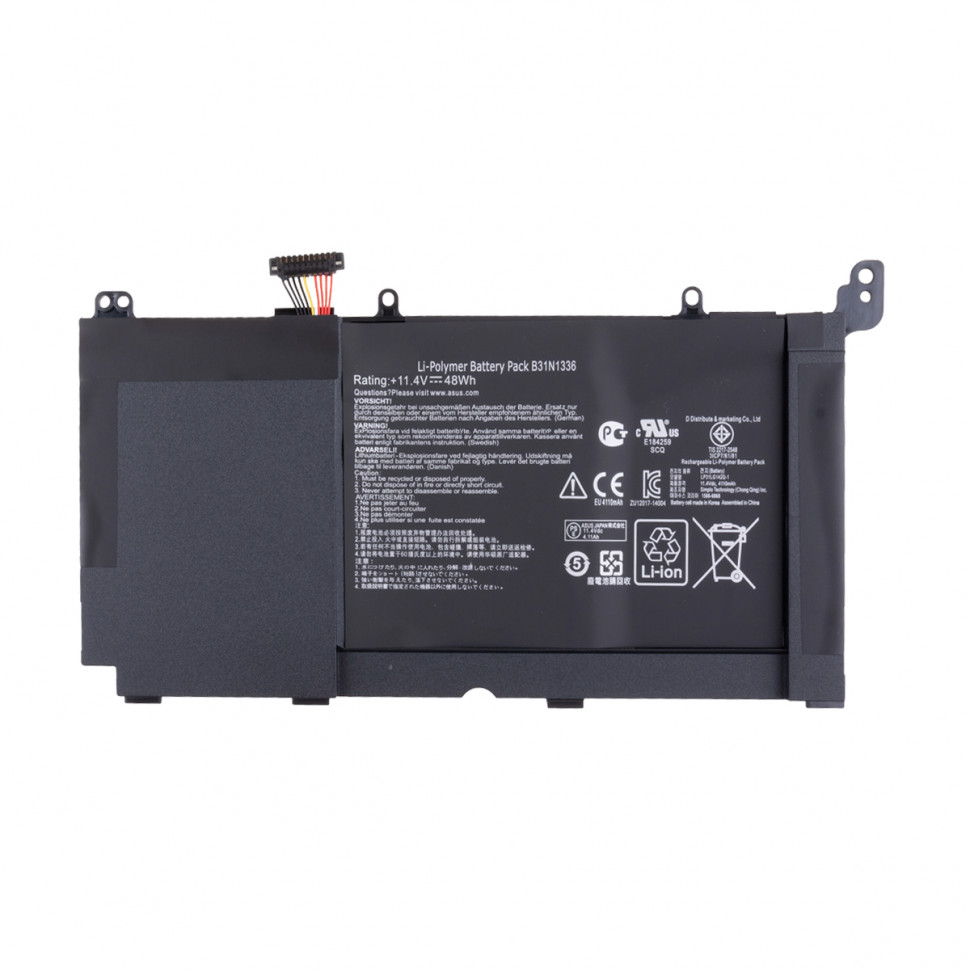 Аккумулятор для ноутбука Asus B31N1336 (V551LB) 4080 mAh