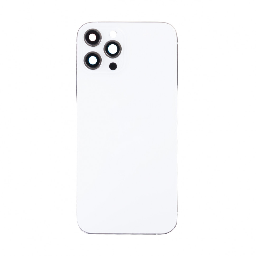 Корпус для iPhone 12 Pro Max (1 Sim) Белый - Премиум
