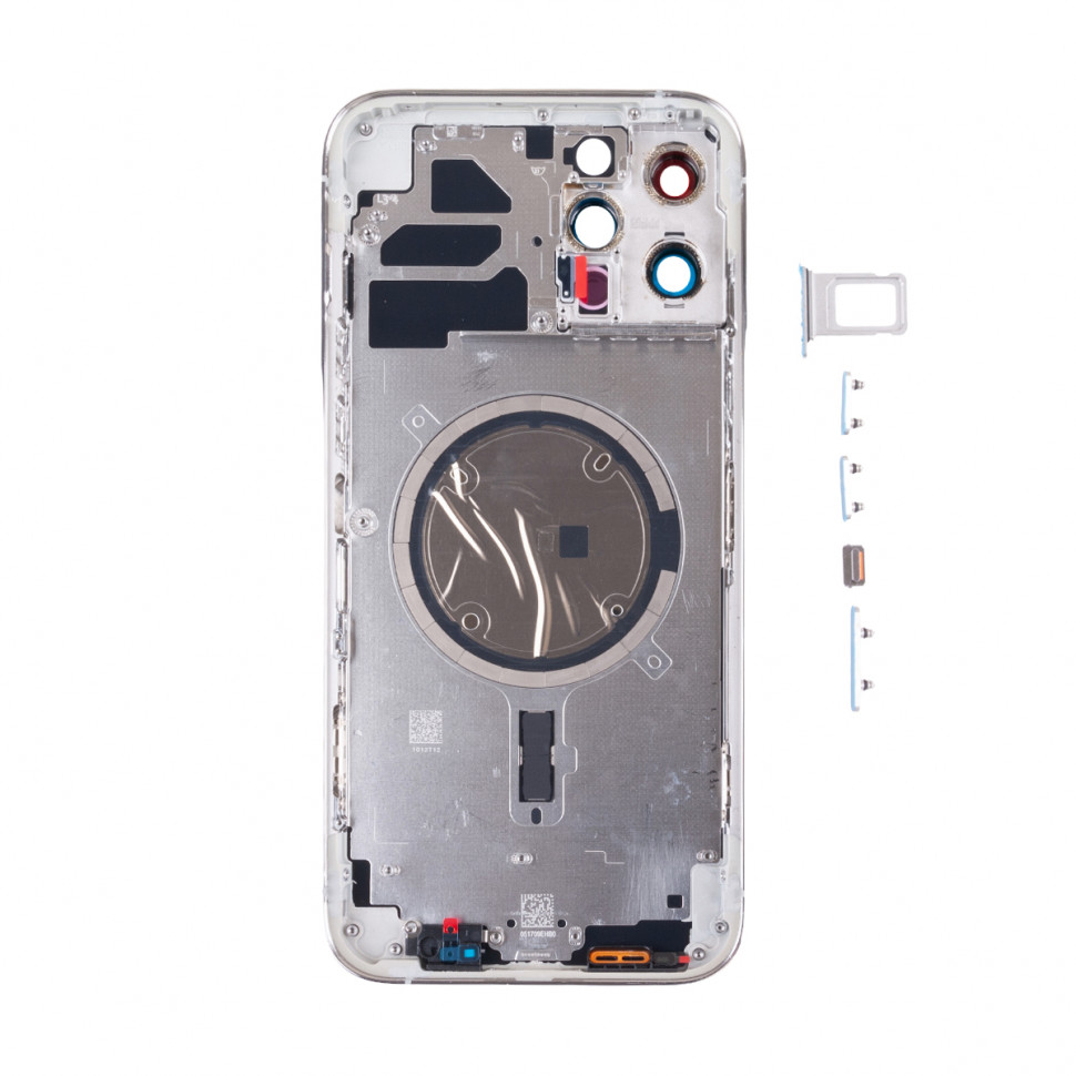 Корпус для iPhone 12 Pro Max (1 Sim) Белый - Премиум