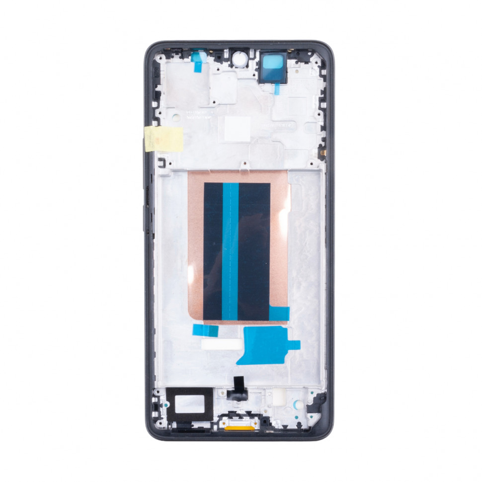 Рамка дисплея для Xiaomi Redmi Note 13 Pro+ (23090RA98C/23090RA98G/23090RA98) Черный (возможен дефект ЛКП)