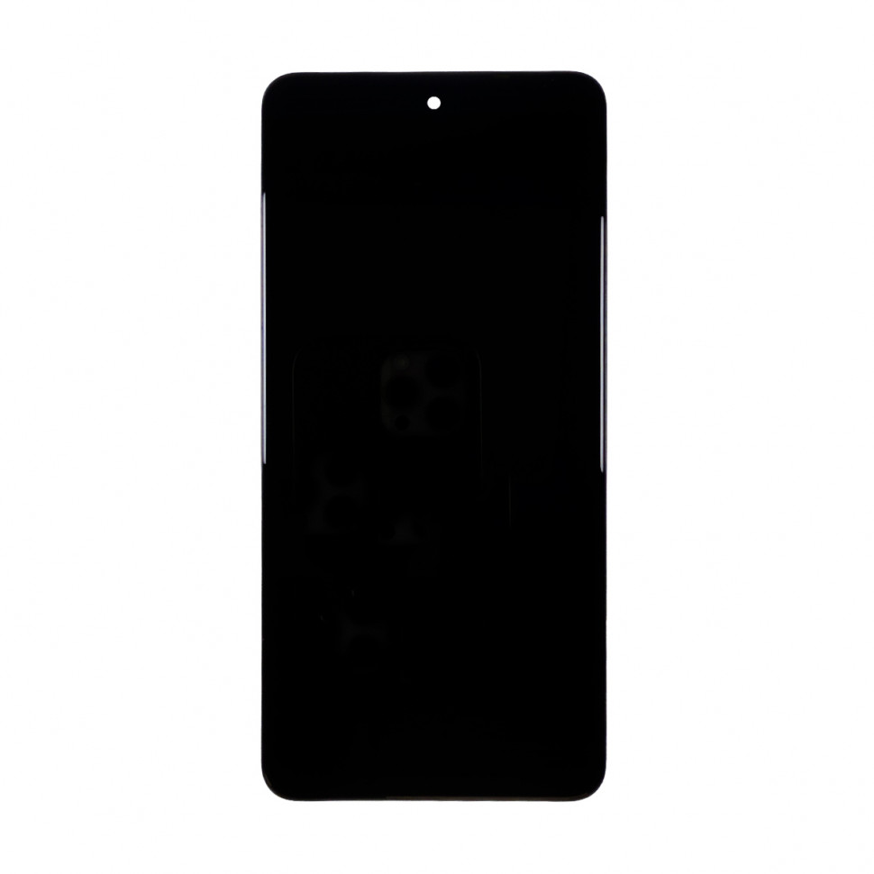 Дисплей с рамкой для Realme C65 4G Черный Оригинал