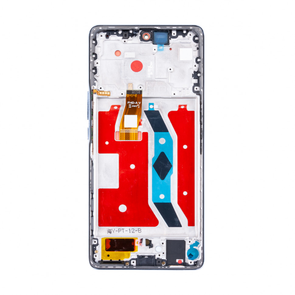 Дисплей с рамкой для Huawei Honor X9a 5G/X40/Magic 5 Lite Голубой Оригинал