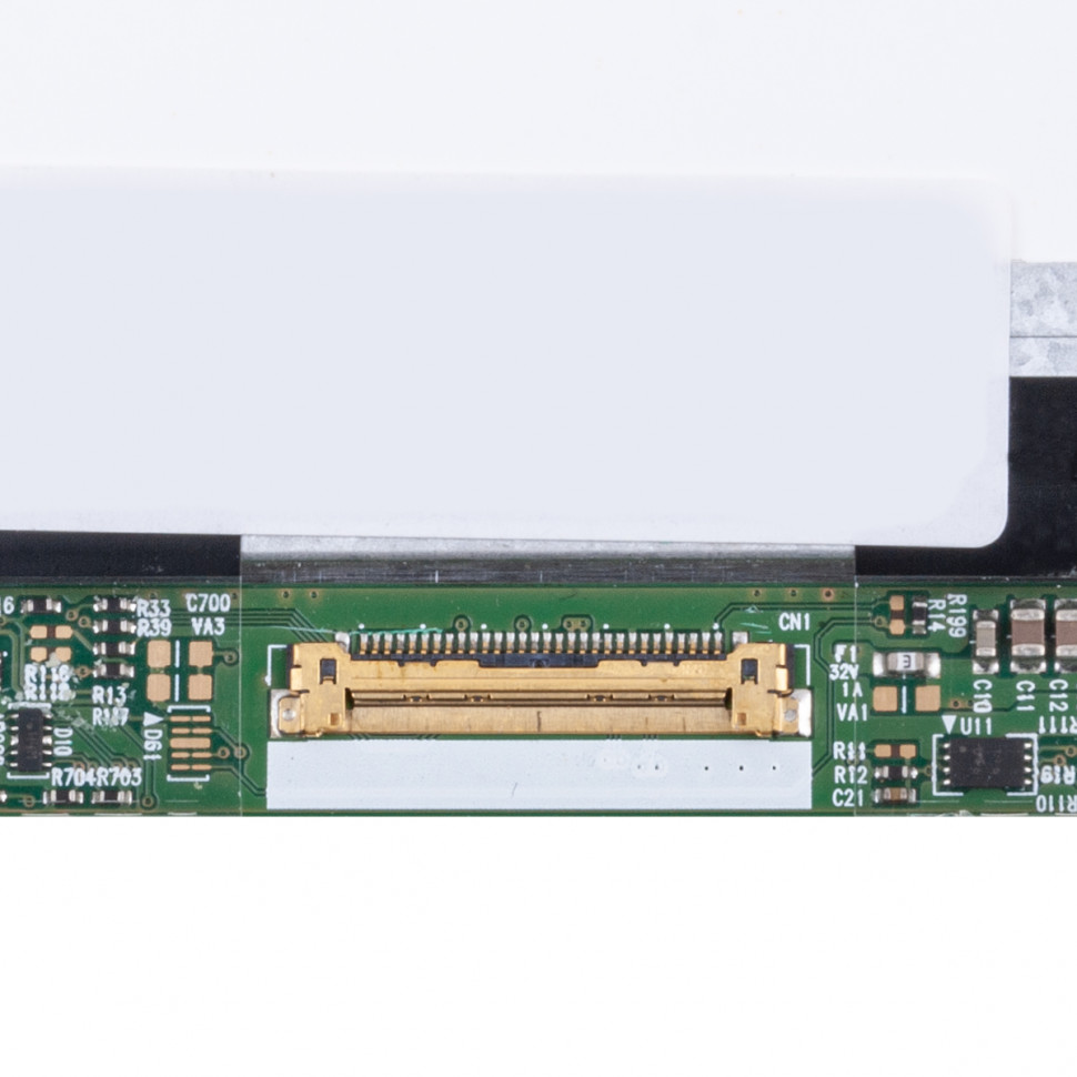 Матрица 15.6" LED 1366x768 Slim 30 pin справа внизу, глянцевая (уши вверху/внизу) (B156XTN03.1)