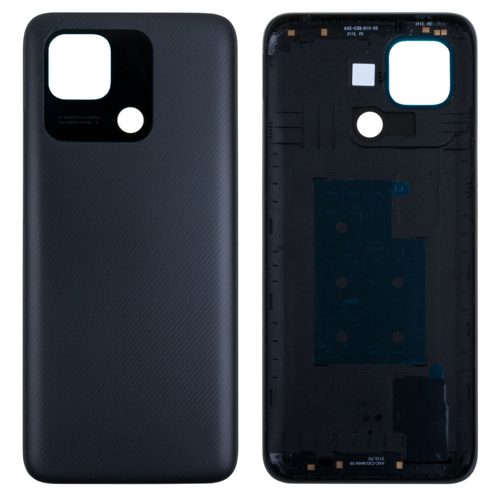 Задняя крышка для Xiaomi Redmi 10C Серый