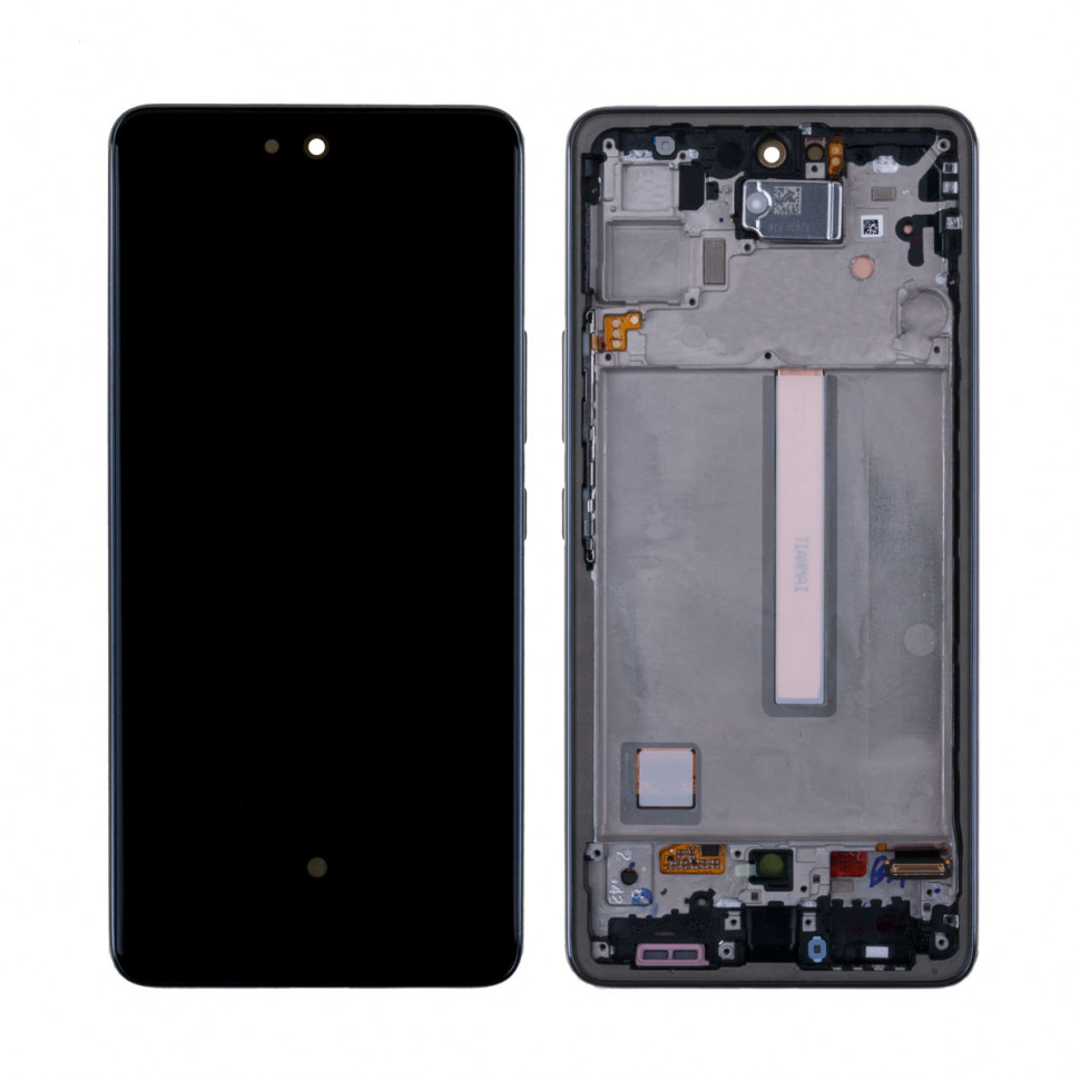 Дисплей с рамкой для Samsung A536B (A53 5G) Черный Оригинал (SP)