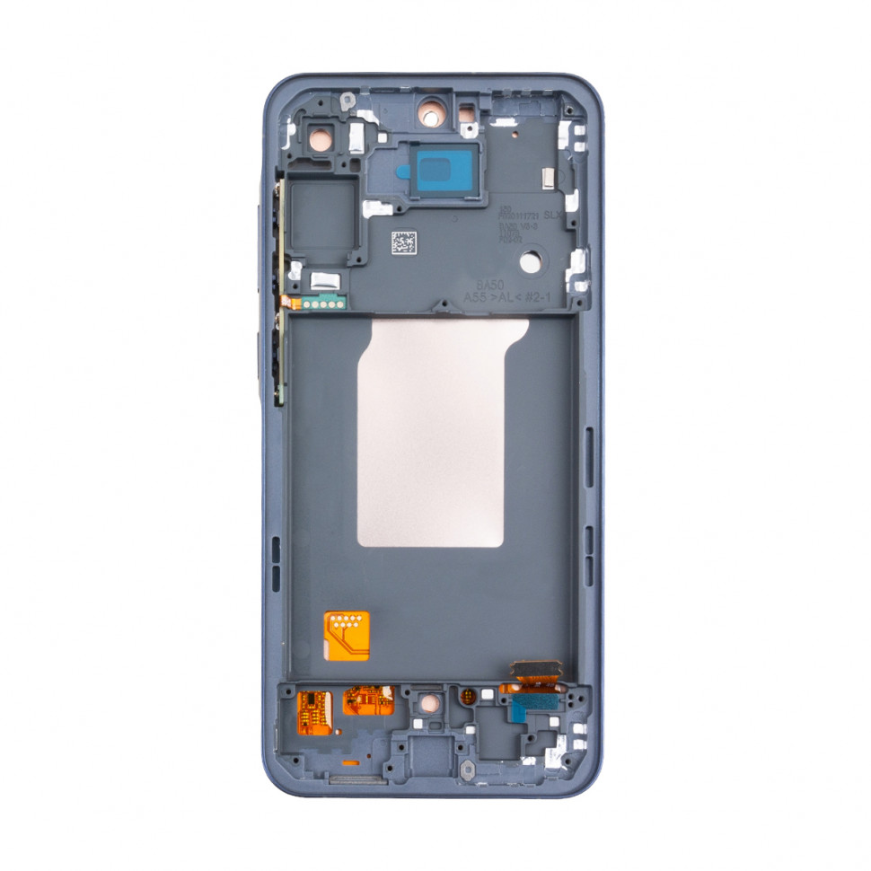Дисплей с рамкой для Samsung A556E (A55 5G) Черный In-Cell