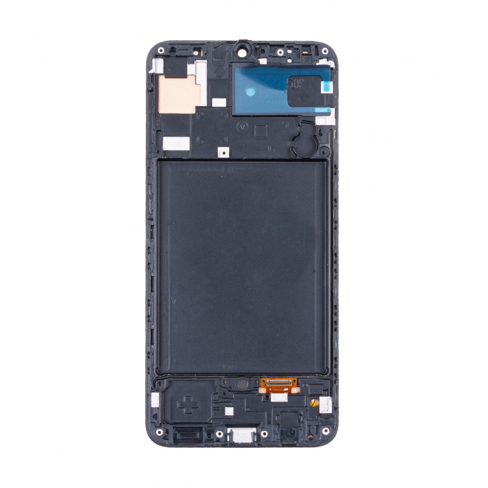 Дисплей с рамкой для Samsung A505F (A50) Черный In-Cell