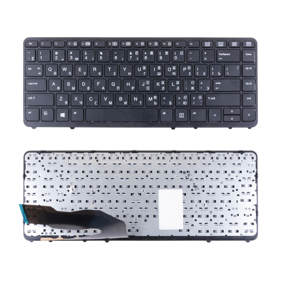 Клавиатура для ноутбука HP EliteBook 750/840 G1/850 G1 Черный