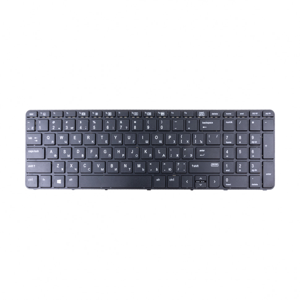Клавиатура для ноутбука HP ProBook 450 G3/455 G3/470 G3/470 G4 (с рамкой) Черный