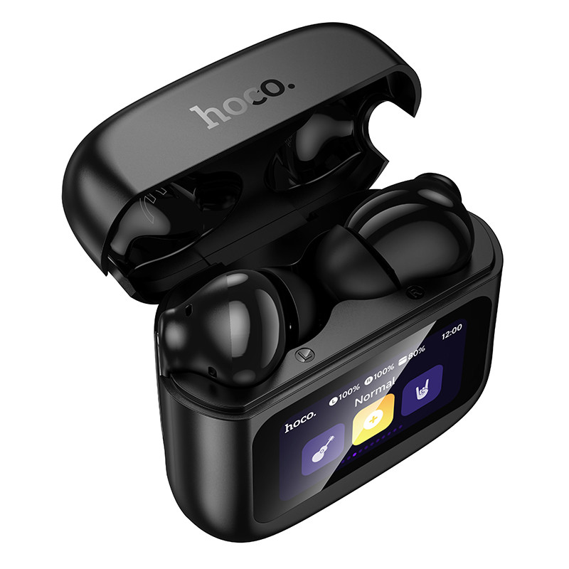 Беспроводные наушники Bluetooth Hoco EQ14 (TWS, вакуумные, с дисплеем) Черный