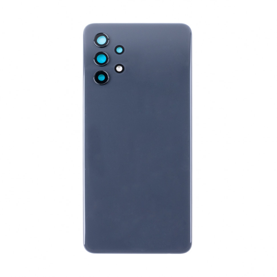 Задняя крышка для Samsung A325F (A32) Черный - Премиум