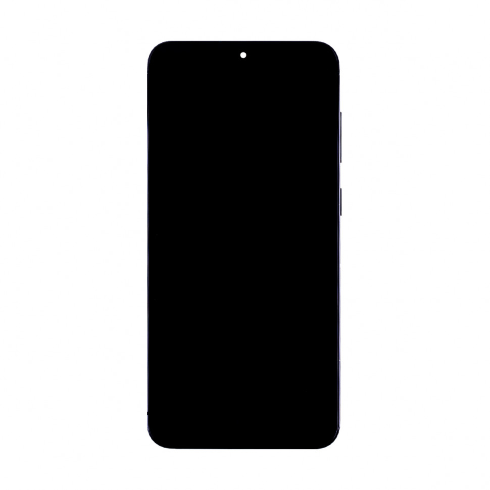 Дисплей с рамкой для Samsung S916B (S23+) Черный Оригинал (SP)