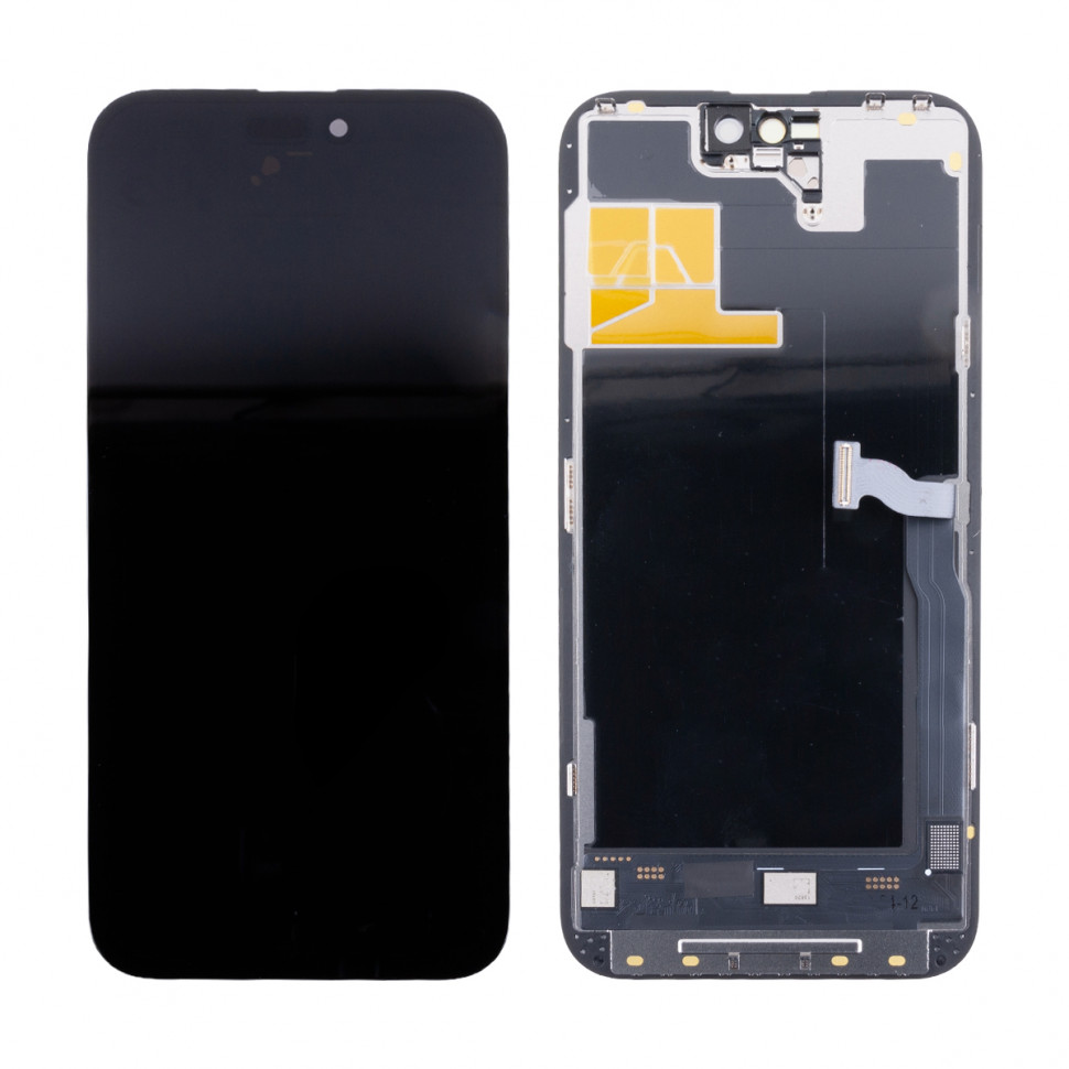 Дисплей для iPhone 14 Pro Max с тачскрином Черный Hard OLED, Full HD (площадка под IC)