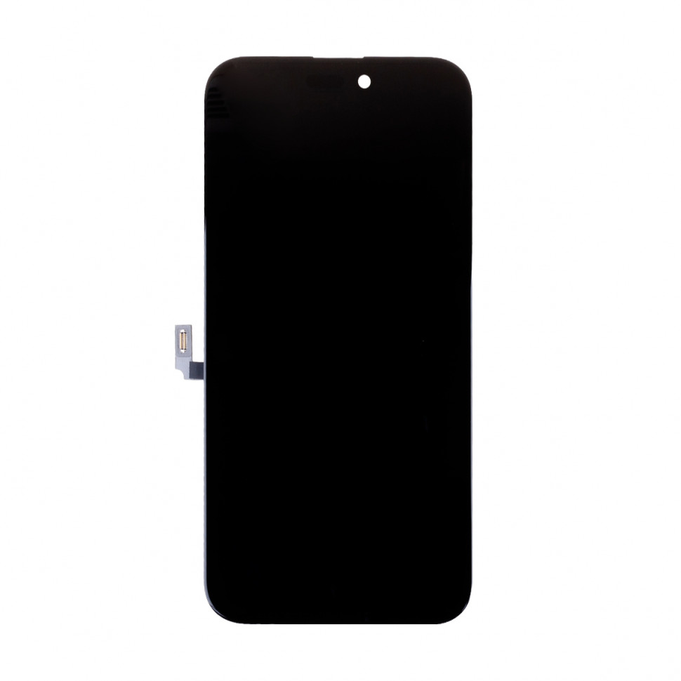 Дисплей для iPhone 16 Plus с тачскрином Черный Soft OLED (площадка под IC)