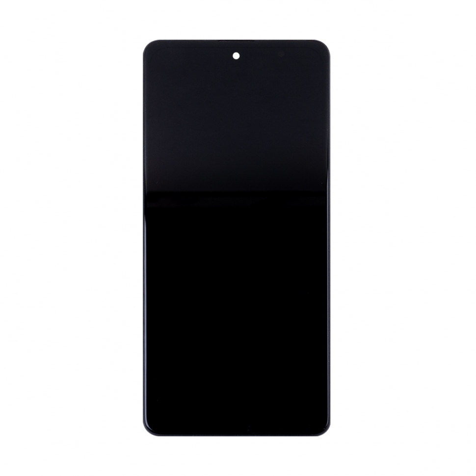 Дисплей с рамкой для Samsung M317F (M31s) Черный OLED (Full Size)