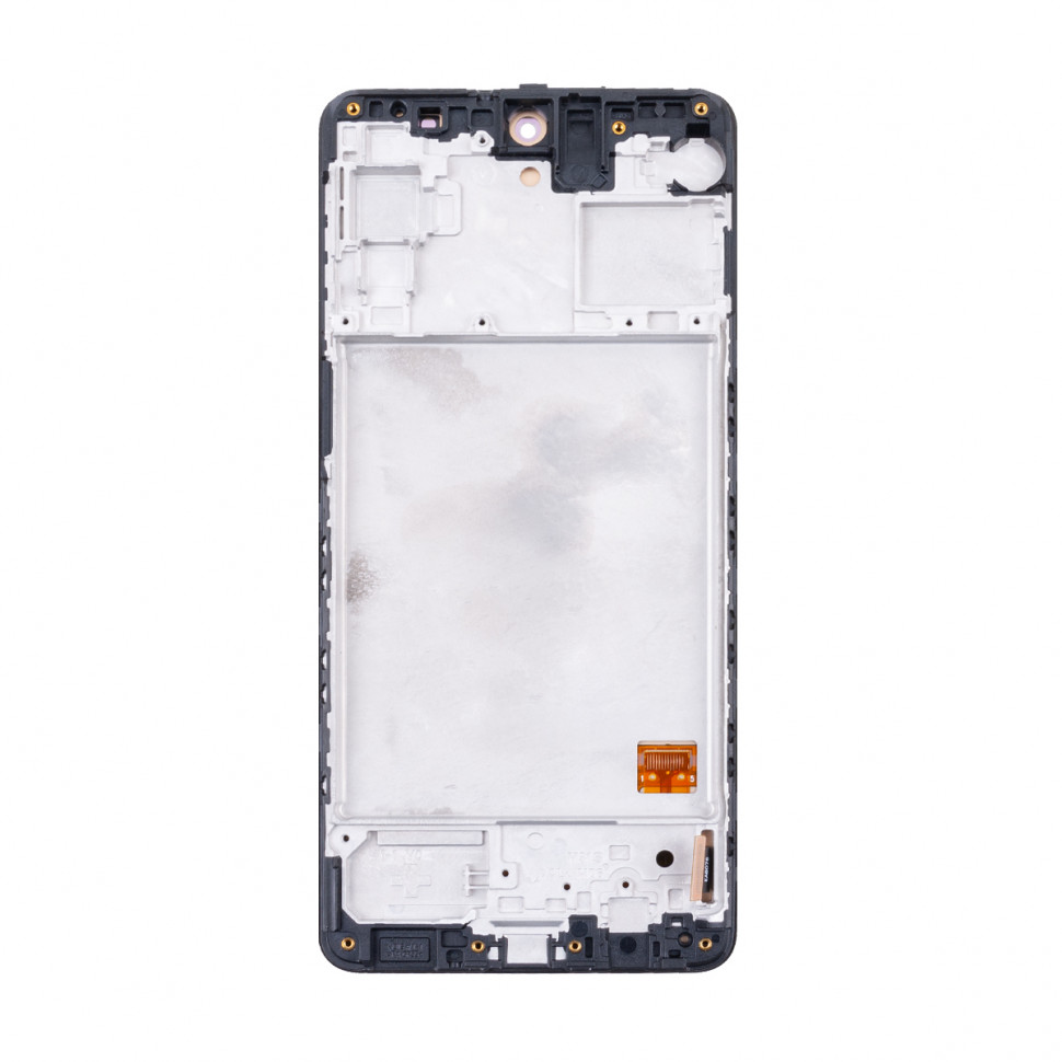 Дисплей с рамкой для Samsung M317F (M31s) Черный OLED (Full Size)