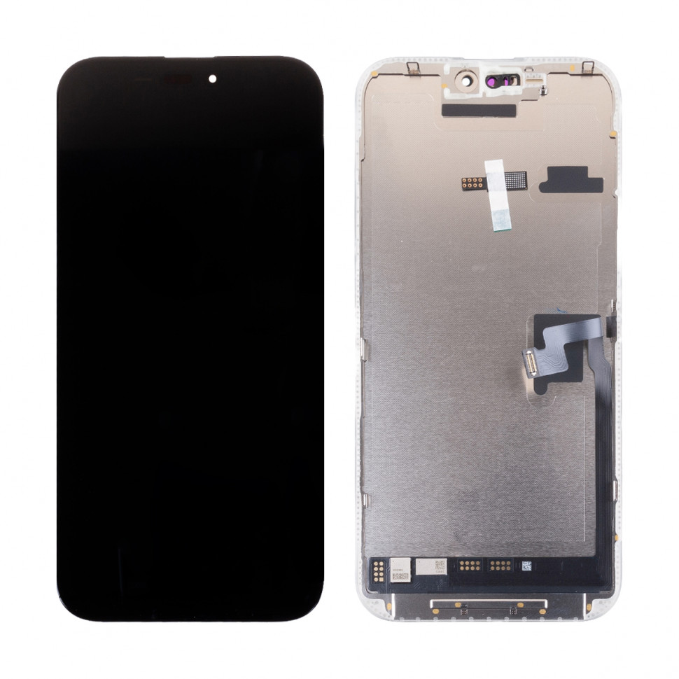 Дисплей для iPhone 16 Pro Max с тачскрином Черный Soft OLED, Full HD, 120 Гц (площадка под IC)