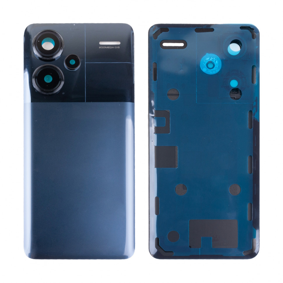 Задняя крышка для Xiaomi Redmi Note 13 Pro+ Черный - Премиум