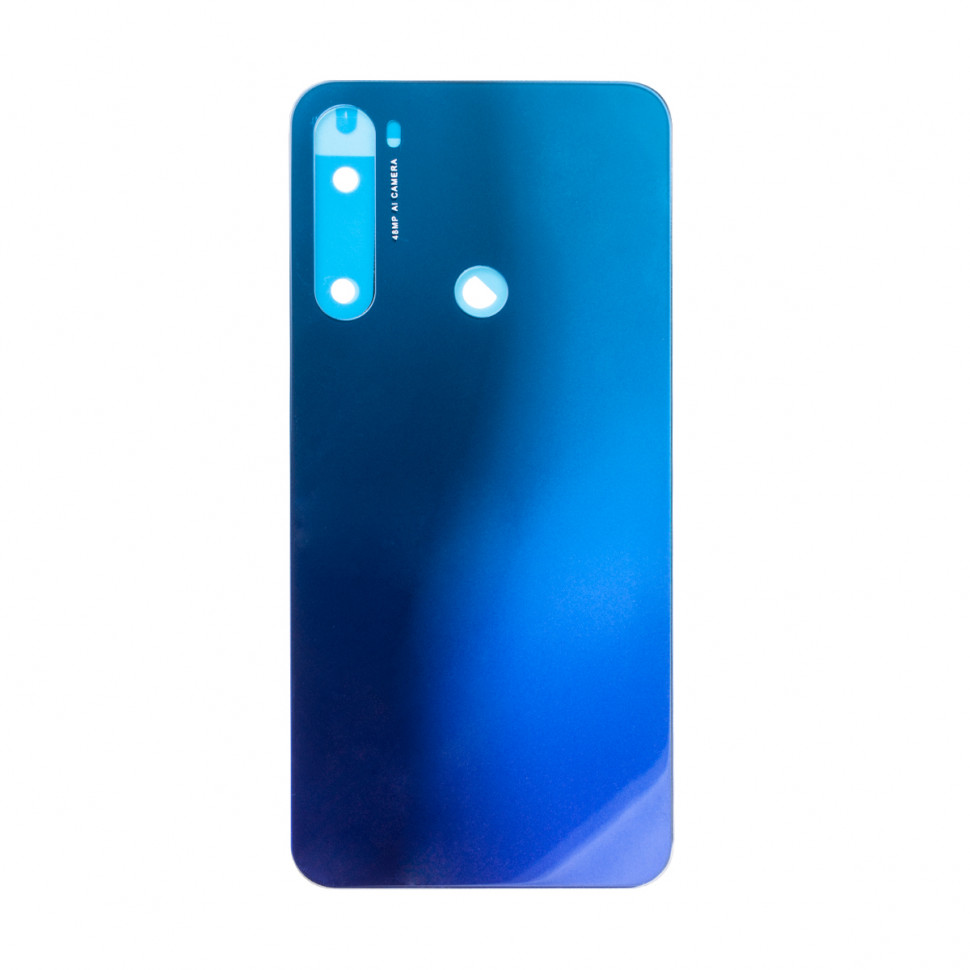 Задняя крышка для Xiaomi Redmi Note 8/8 2021 Синий - Премиум