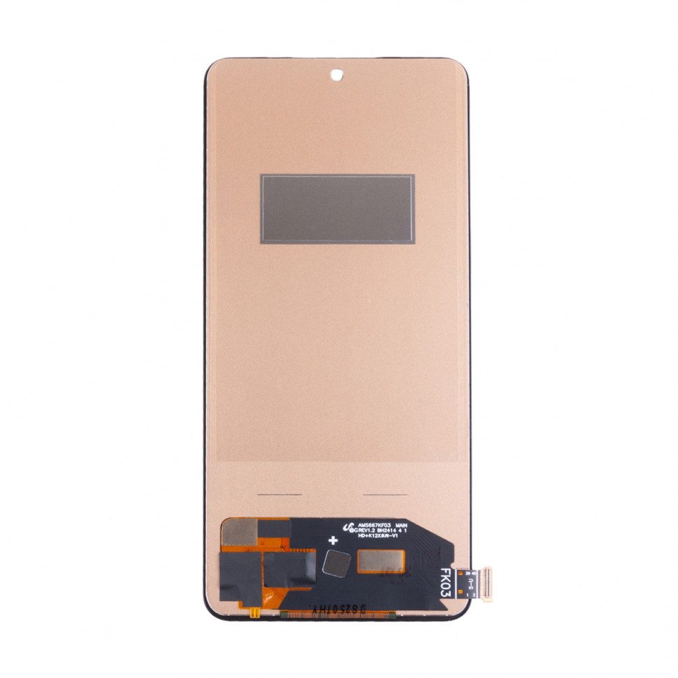 Дисплей для Realme 12+ 5G с тачскрином Черный In-Cell