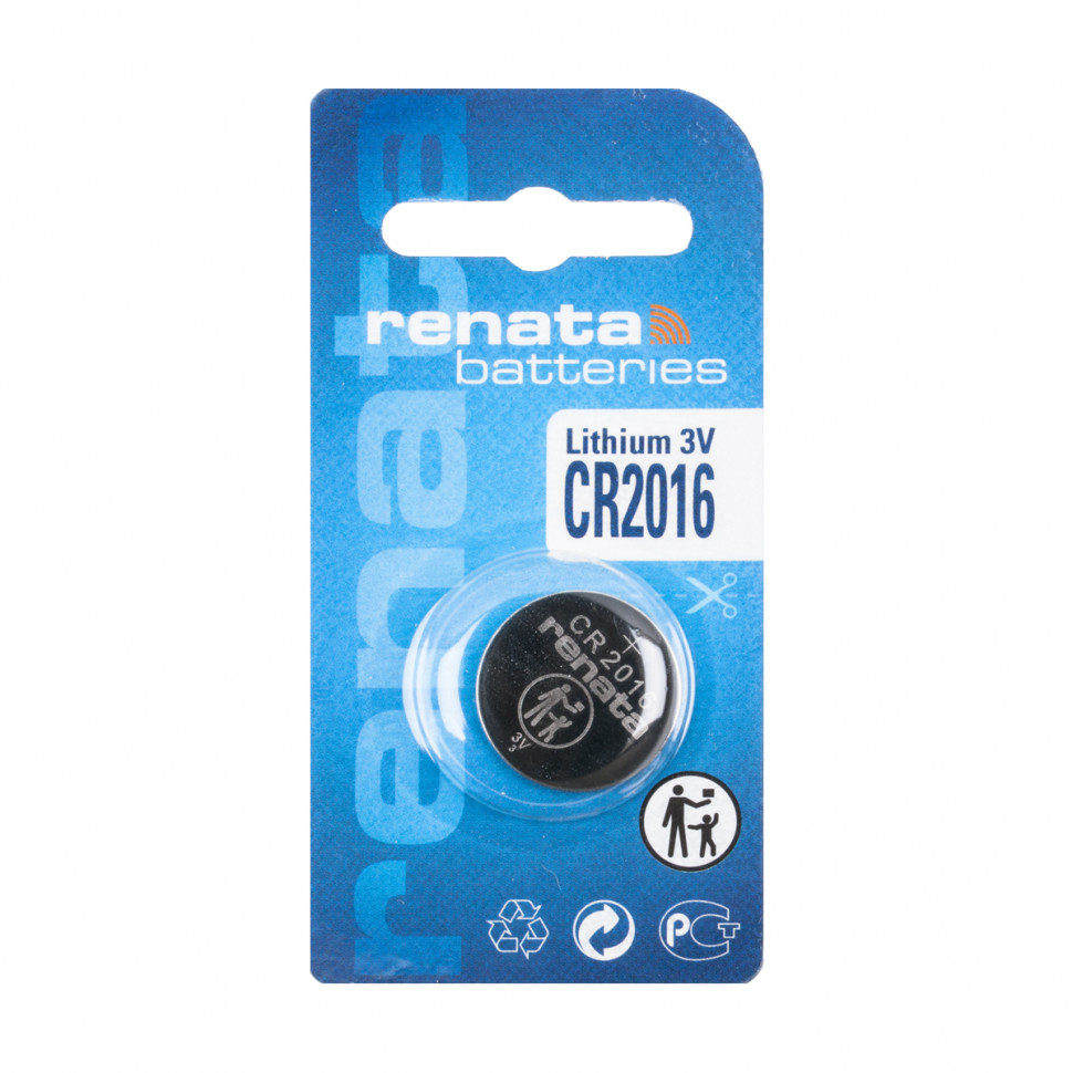 Батарейка CR2016 Renata Lithium 3V