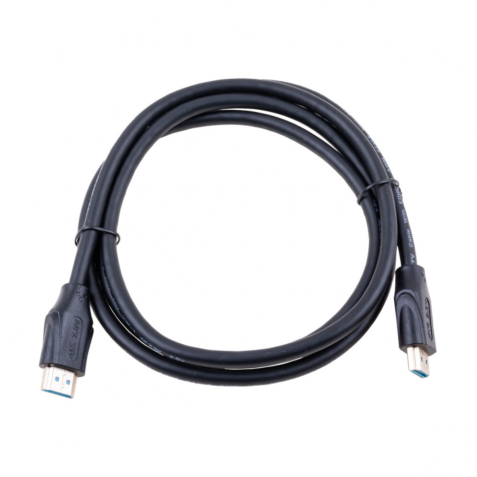 Кабель HDMI - HDMI GoPower (ver 1.4, 1,5 м) Черный