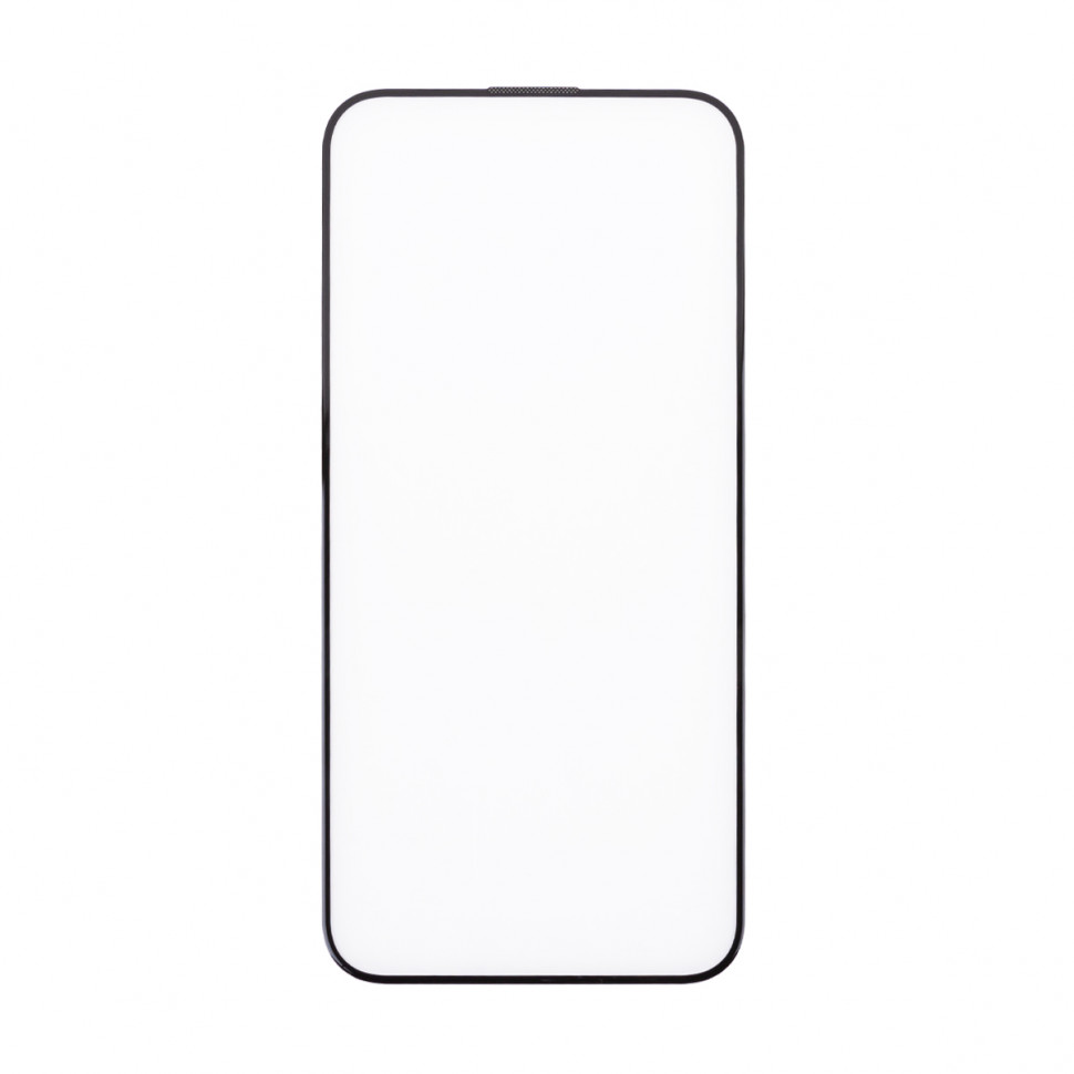 Защитное стекло с сеткой динамика для iPhone 15 Pro Черный