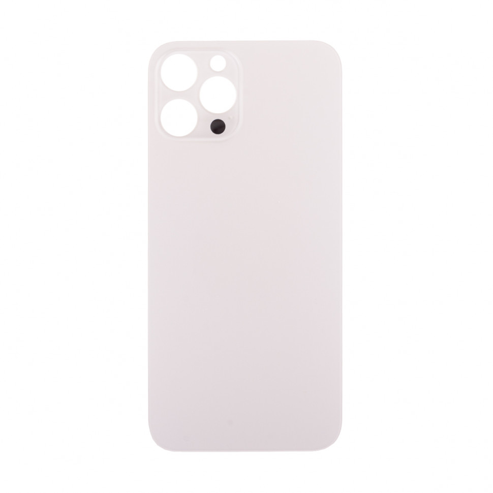 Задняя крышка для iPhone 12 Pro Золото (стекло, широкий вырез под камеру, логотип) - Премиум
