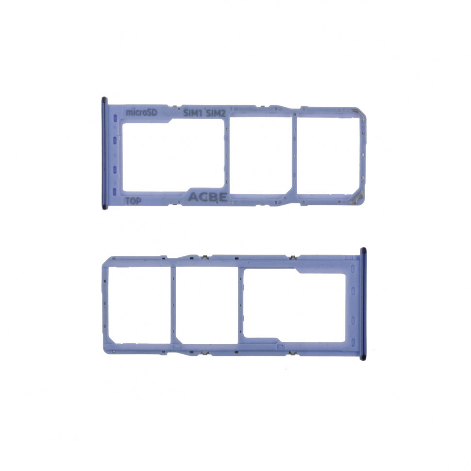 Контейнер SIM для Samsung A325F (A32 4G) Фиолетовый
