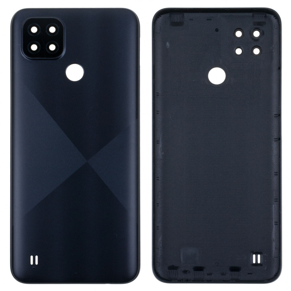 Задняя крышка для Realme C21 Черный