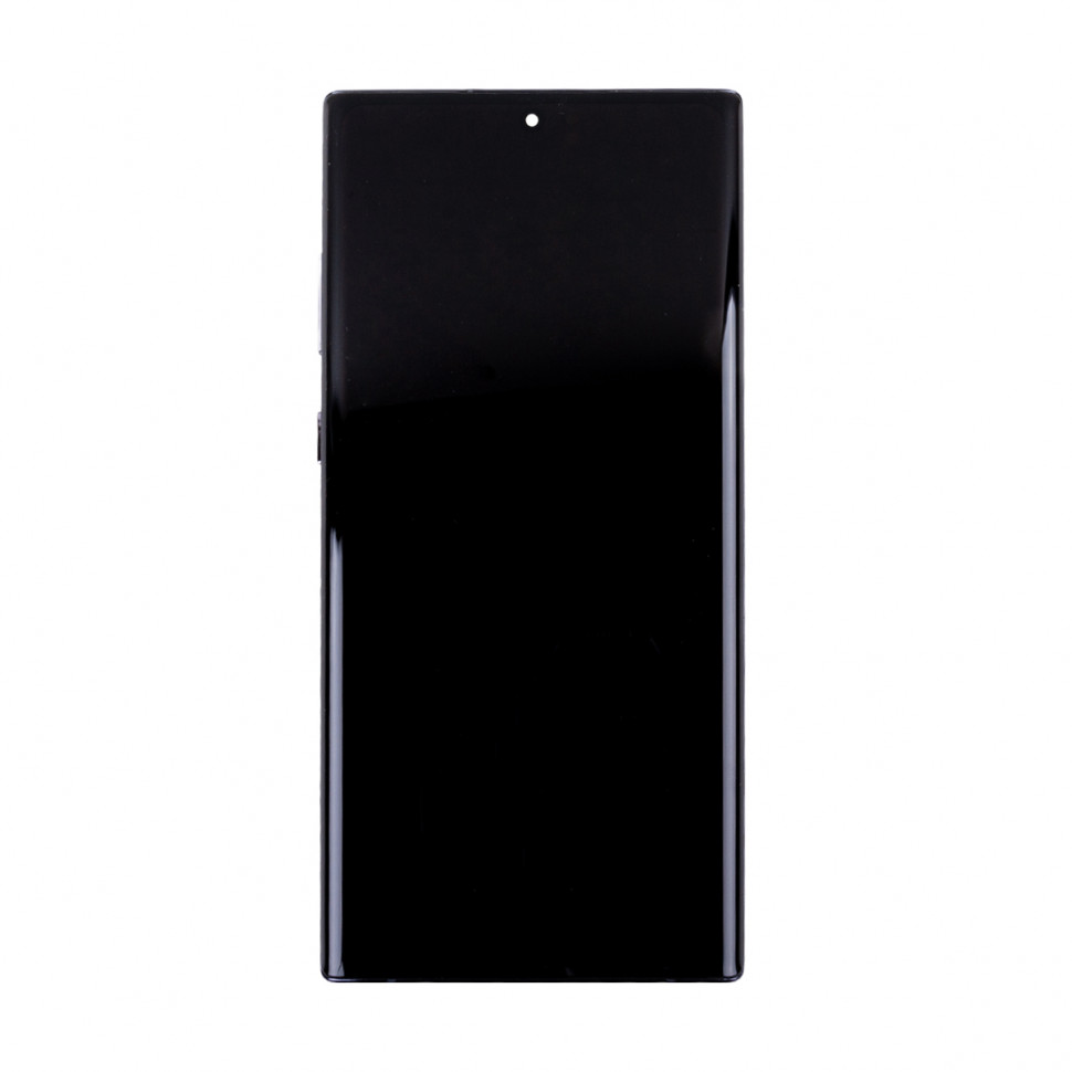 Дисплей с рамкой для Samsung N975F (Note 10+) Черный OLED (Full Size)