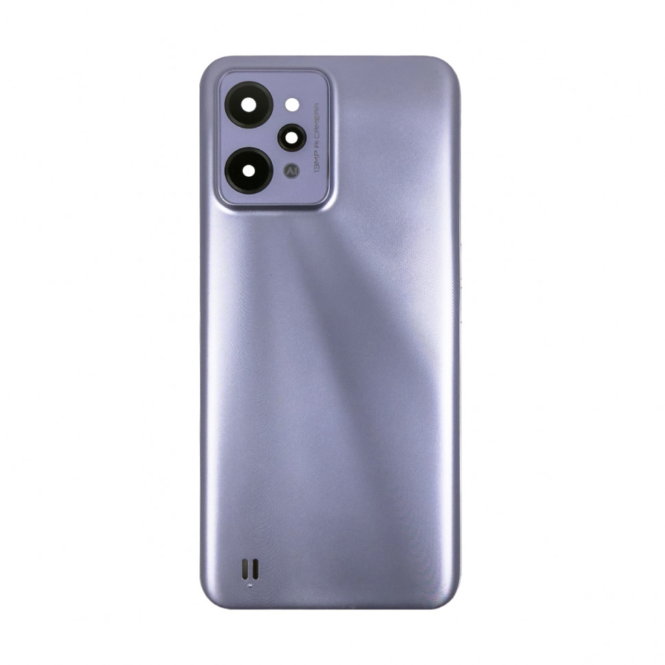 Задняя крышка для Realme C31 (RMX3501) Серебро