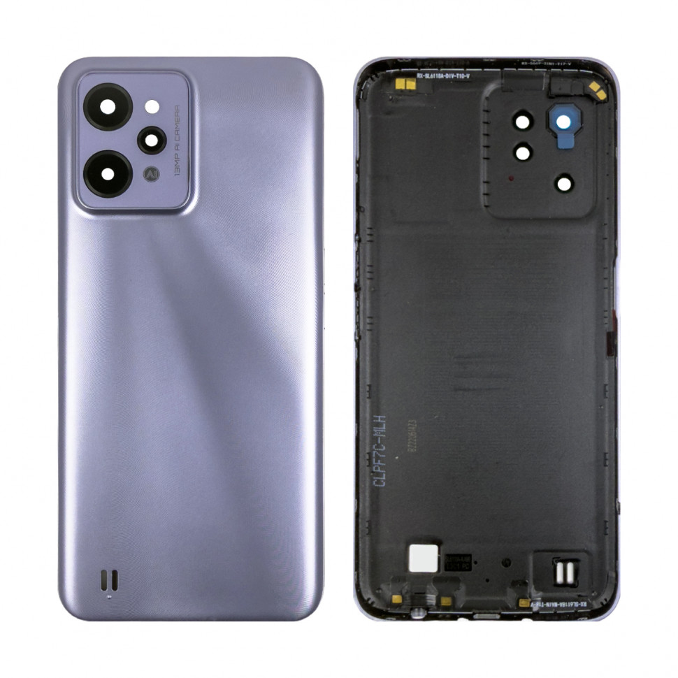 Задняя крышка для Realme C31 (RMX3501) Серебро