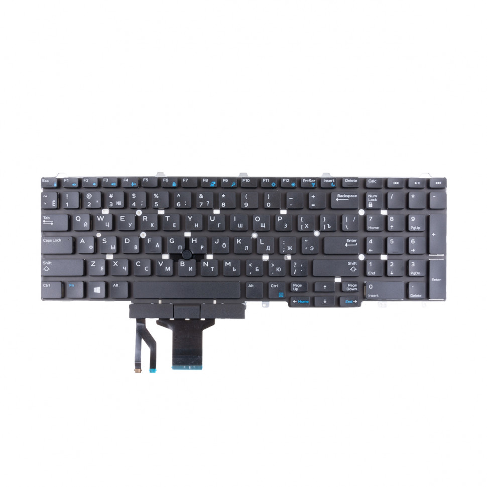 Клавиатура для ноутбука Dell Latitude E5550/E5570/5550 Черный
