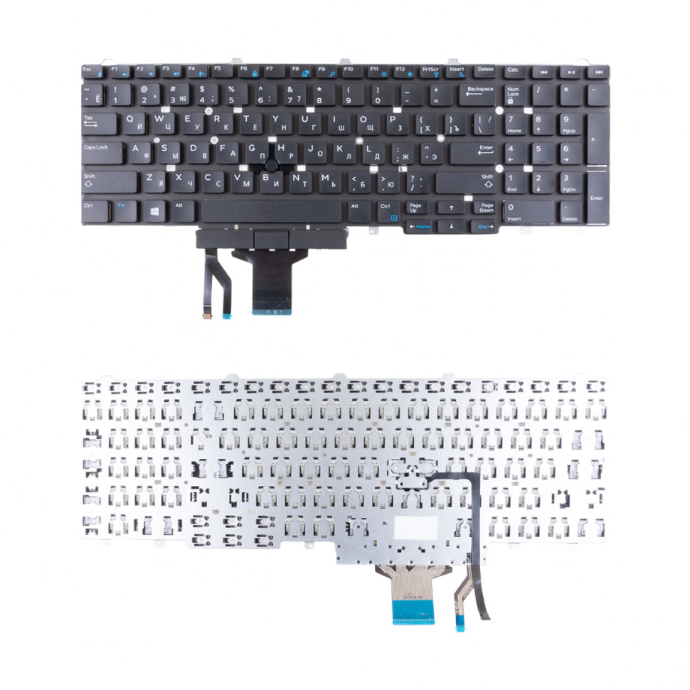 Клавиатура для ноутбука Dell Latitude E5550/E5570/5550 Черный
