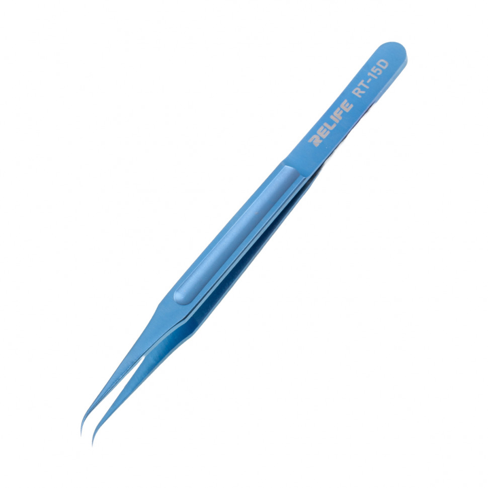 Пинцет изогнутый Relife RT-15D