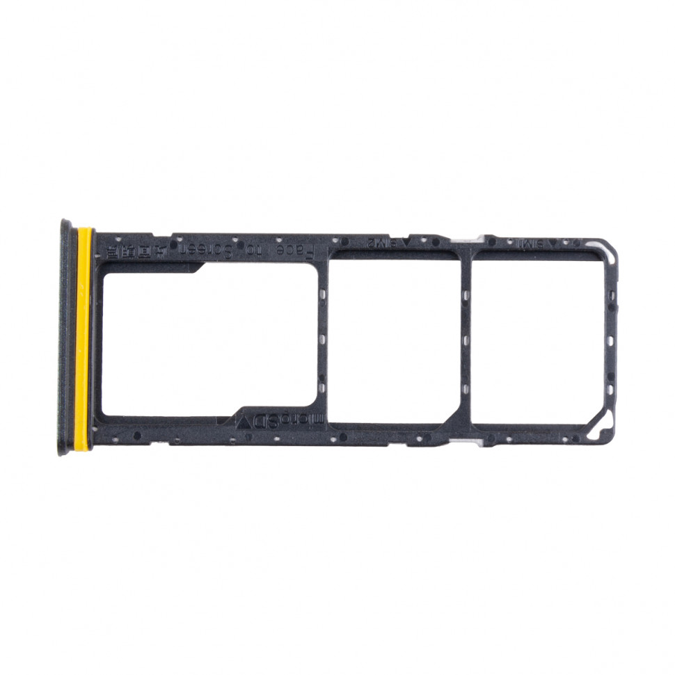 Контейнер SIM для Realme C71/P3 Lite 4G Зеленый