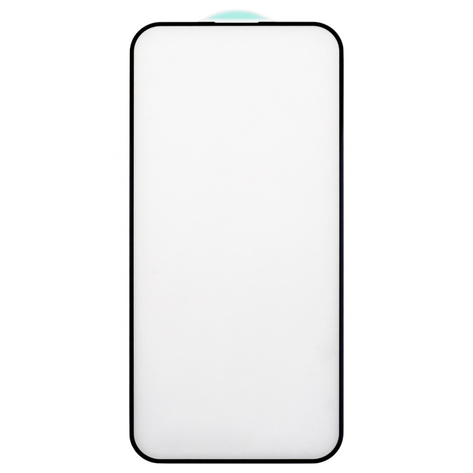Защитное стекло "Стандарт" для iPhone 14 Pro Max Черный (Полное покрытие)