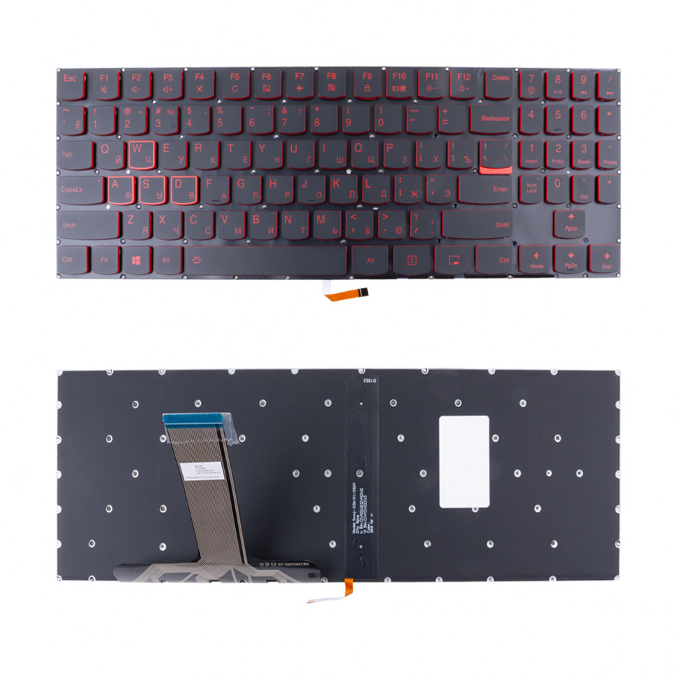 Клавиатура для ноутбука Lenovo Legion Y520/Y520-15ikb/Y720/Y720-15ikb/R720/R720-15ikb/15ikb Черный