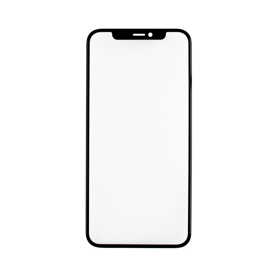Стекло для iPhone 11 Pro с OCA пленкой Черный Оригинал (Mitsubishi)