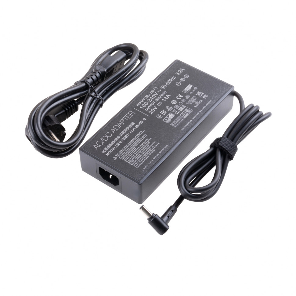 Блок питания для ноутбука Asus 20V, 14A, 280W (6,0×3,7 с иглой)