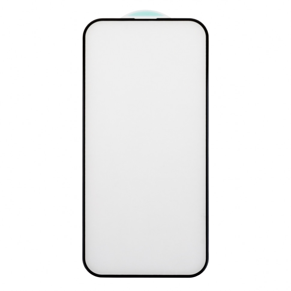 Защитное стекло "Стандарт" для iPhone 14 Pro Черный (Полное покрытие)