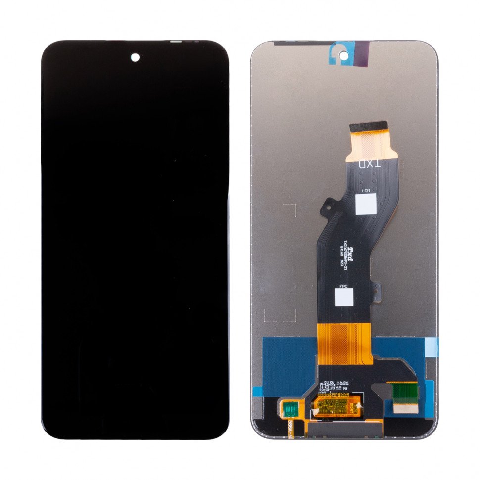 Дисплей для Tecno Spark 30C 4G с тачскрином Черный Оригинал 100%