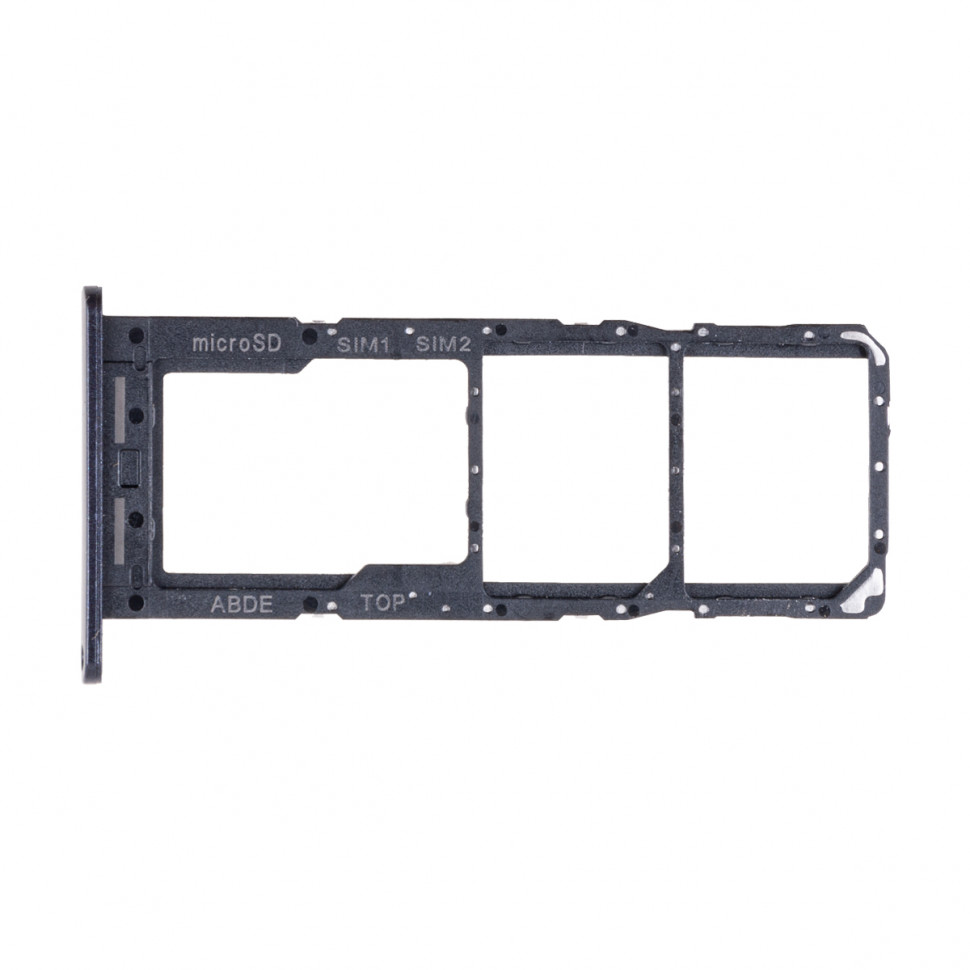 Контейнер SIM для Samsung A245F (A24 4G) Черный