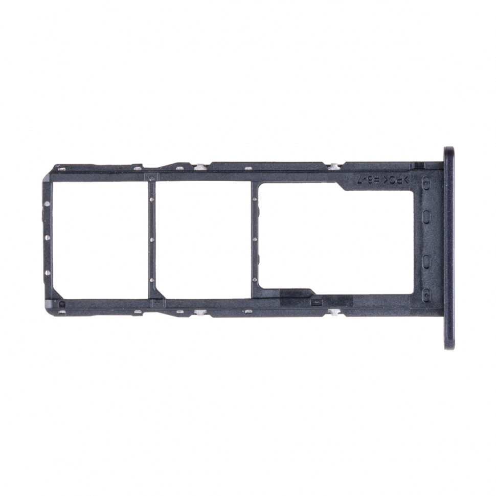 Контейнер SIM для Samsung A245F (A24 4G) Черный