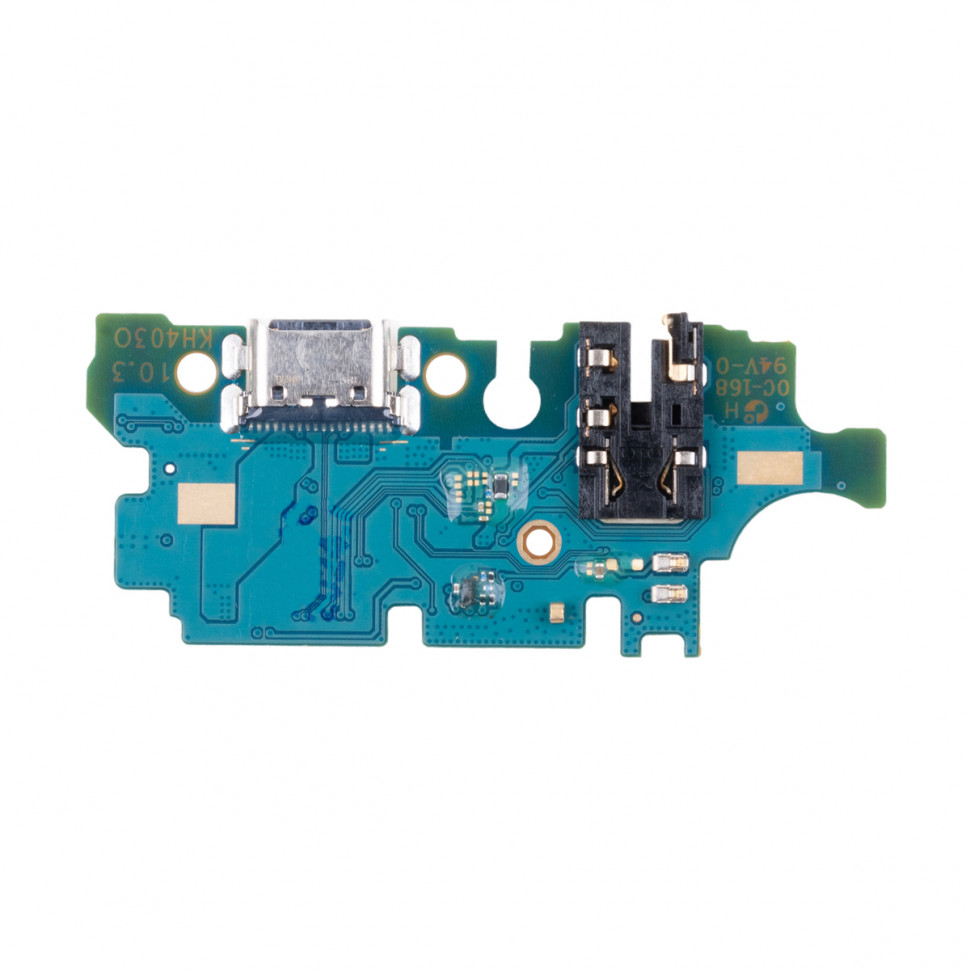 Шлейф для Samsung A155F/A156B (A15 4G/5G) плата системный разъем/разъем гарнитуры/микрофон - Премиум