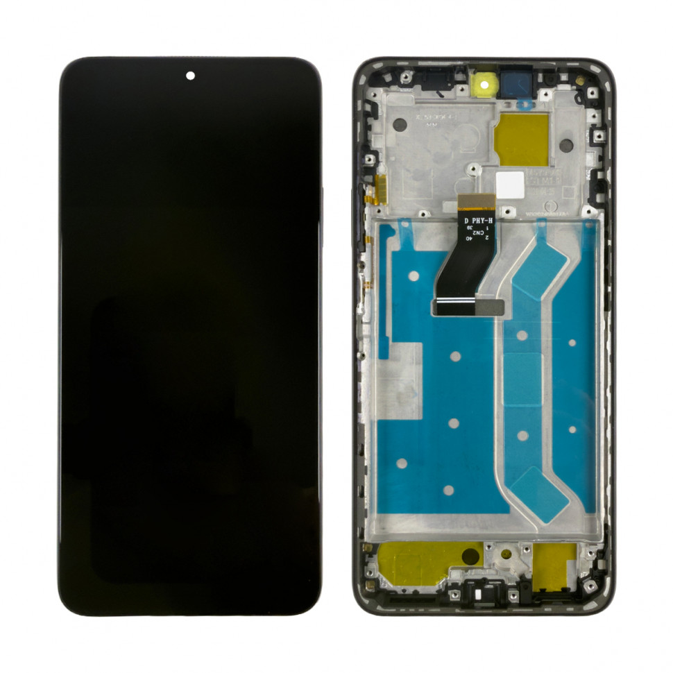 Дисплей с рамкой для Huawei Nova 12i Черный Оригинал