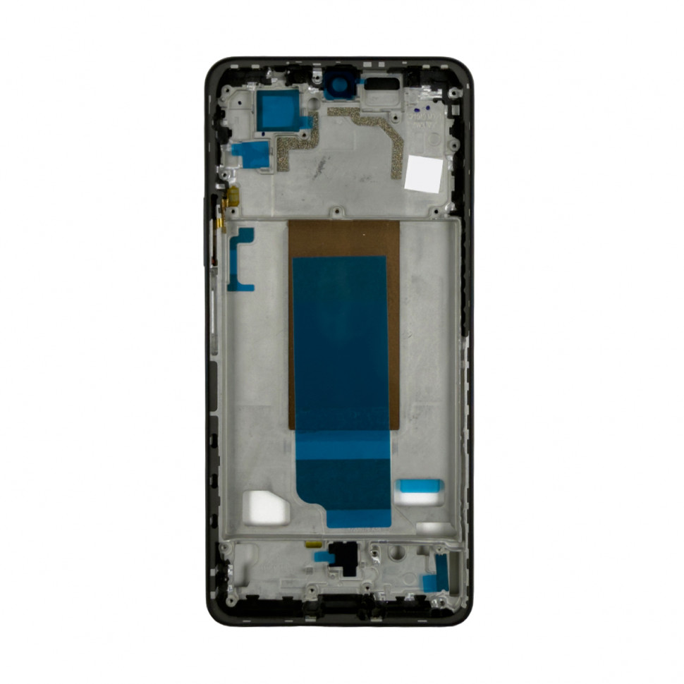 Рамка дисплея для Xiaomi Poco F4 (22021211RG) Черный (возможен дефект ЛКП)